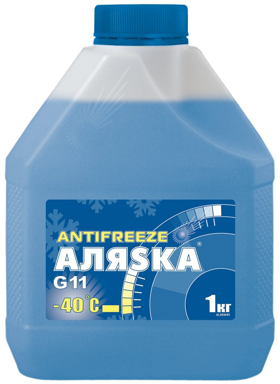 Антифриз Аляsка Antifreeze -40°C G11 Синий