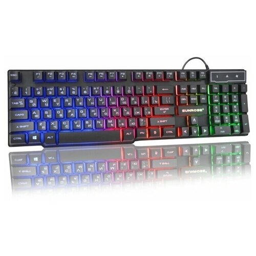 Игровая клавиатура SunRose K201 Black с RGB LED подсветкой 94500₽