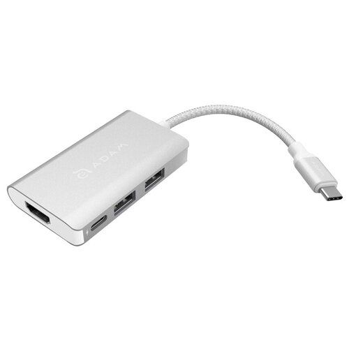 Адаптер мультипортовый ADAM elements CASA Hub A01m, Type C, серебристый