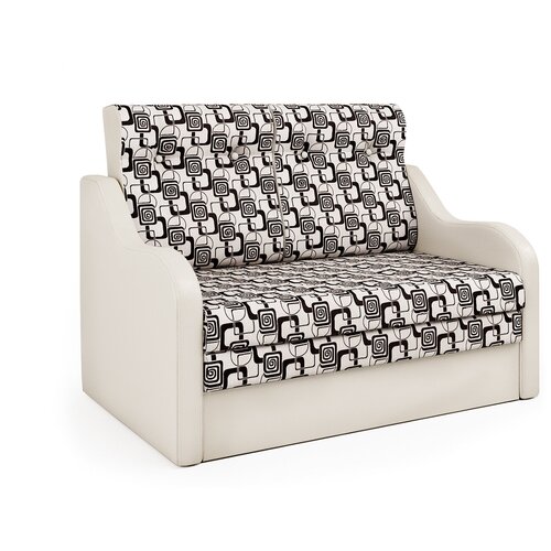 фото Диван-кровать классика 2в экокожа беж и ромб шарм-дизайн