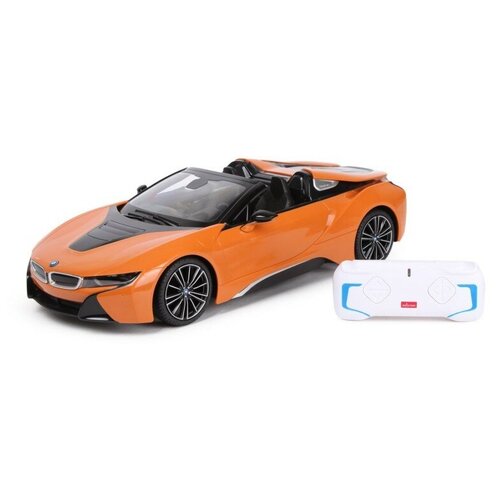 Легковой автомобиль Rastar i8 Roadster, 1:12, 33 см, оранжевая легковой автомобиль rastar i8 roadster 1 12 33 см оранжевая