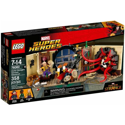 Конструктор LEGO Marvel Super Heroes 76060 Санктум Санкторум доктора Стрэнджа, 358 дет.