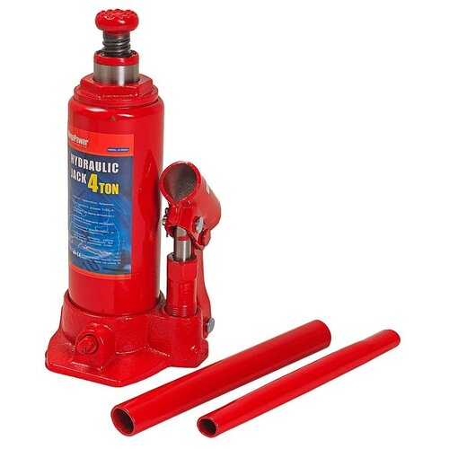 Домкрат бутылочный гидравлический MegaPower M-90403S (4 т) красный