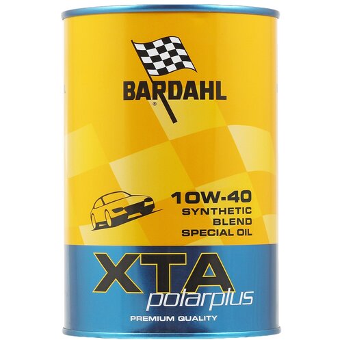 фото Полусинтетическое моторное масло bardahl xta polarplus 10w-40 synthetic blend special oil 1 л