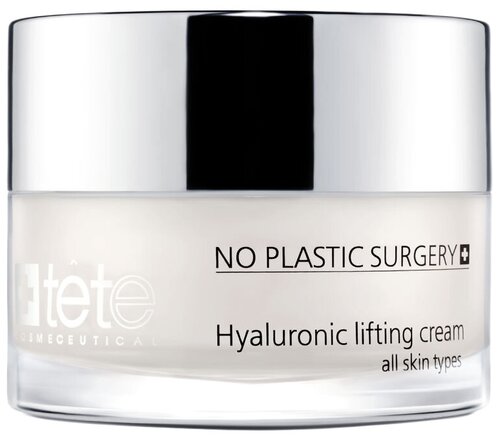 TETe Cosmeceutical Hyaluronic Lifting Cream Лифтинг-крем для лица с гиалуроновой кислотой и пептидами, 50 мл