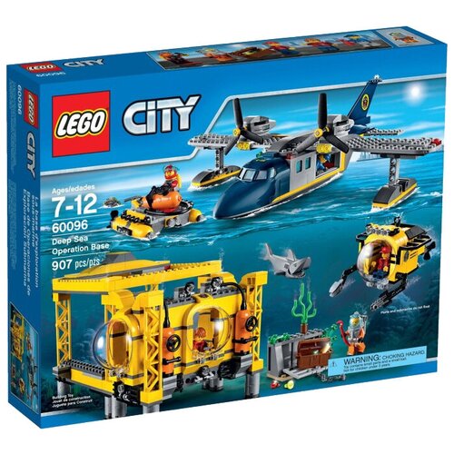Купить Lego Конструктор LEGO City 60096 Глубоководная исследовательская база