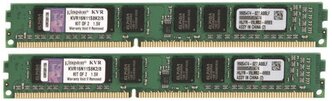 Лучшие Оперативная память Kingston DDR3 2 х 4 Гб 1600 МГц