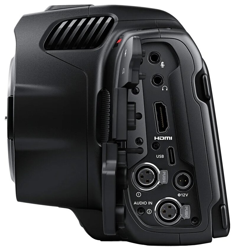 Видеокамера Blackmagic Design Pocket Cinema Camera 6K Pro черный - фото №3