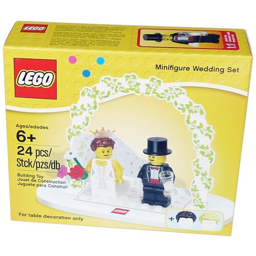 Конструктор LEGO Seasonal 853340 Свадьба, 24 дет. конструктор lego seasonal 40139 пряничный домик 277 дет