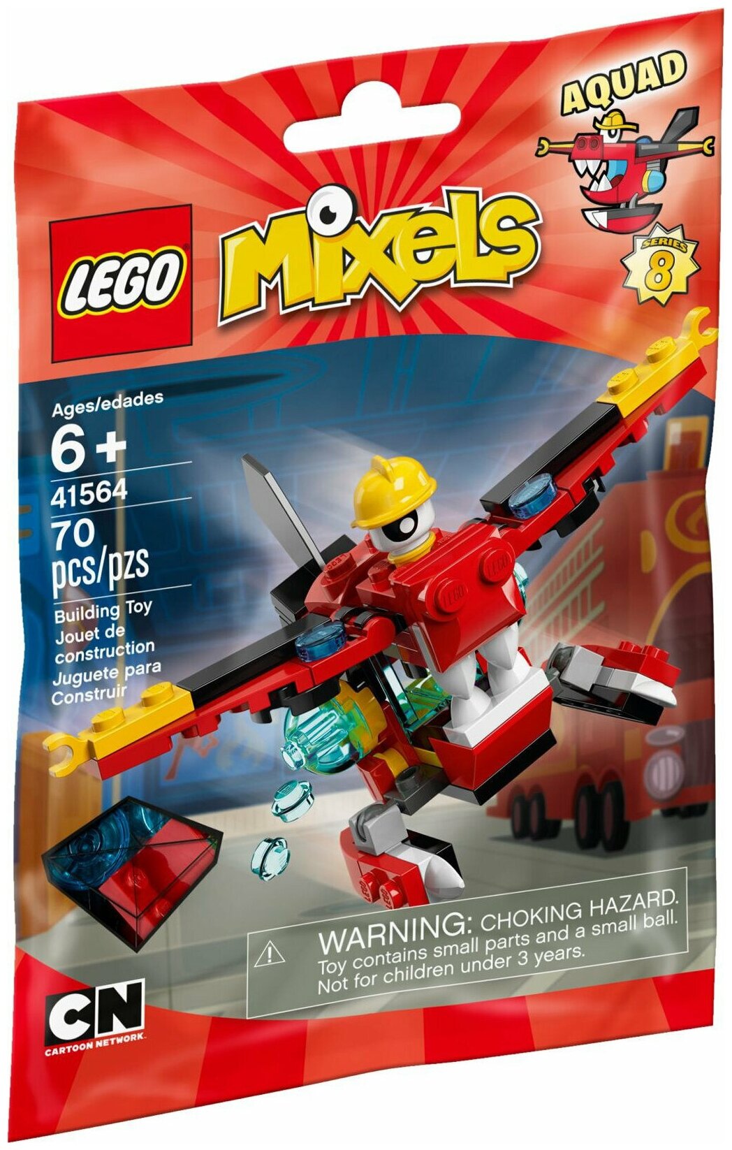 Конструктор LEGO Mixels 41564 Аквад, 70 дет.