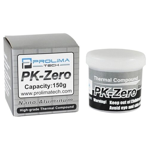 Термопаста Prolimatech PK-Zero, банка, 150 г термопаста prolimatech pk zero 5g