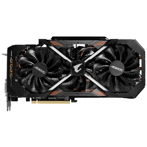 Видеокарта GIGABYTE GeForce GTX 1080 Ti AORUS Xtreme Edition 11G уцененный 2420000₽