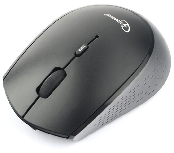 Gembird MUSW-351 {Мышь беспроводная, Bluetooth v.3.0, черный, встроенный аккумулятор, 3 кнопки+колесо-кнопка, 1600 DPI, блистер} - фото №3