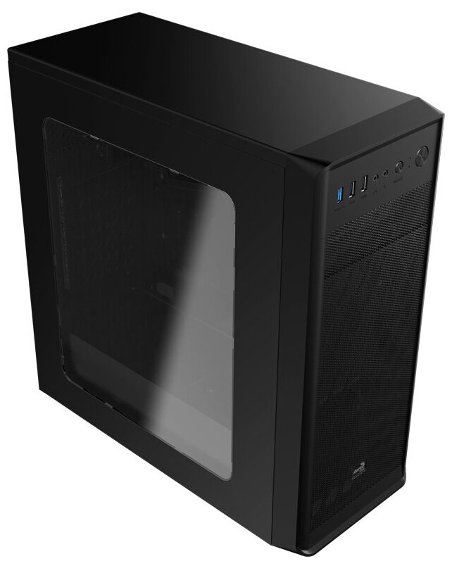 Корпус Aerocool [System Integration Series] SI-5100 , ATX, без БП, 198x430x425 мм (ШxВxГ), 1xUSB 3.0 + 2xUSB 2.0, сталь 0,5 мм