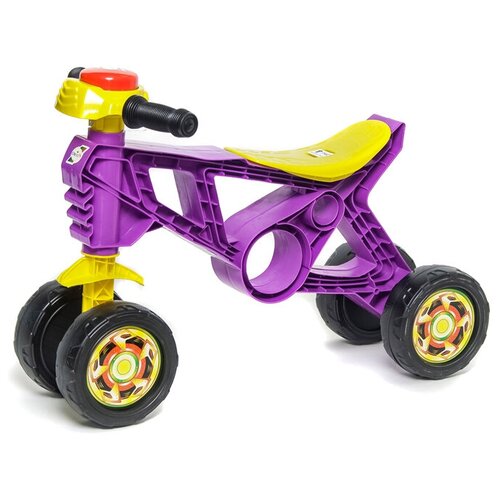 фото Игрушка каталка-мотоцикл 4кол., красный 188_к orion toys