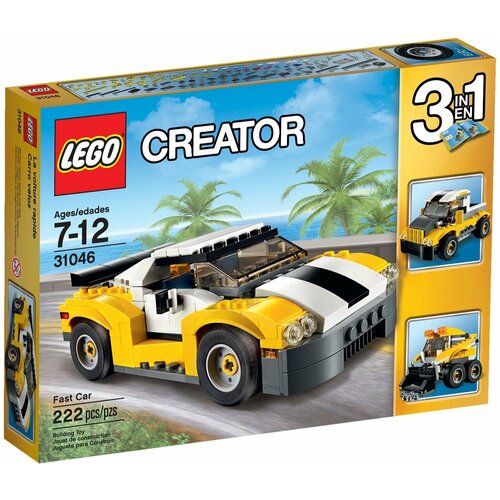 Конструктор LEGO Creator 31046 Большая скорость, 222 дет.