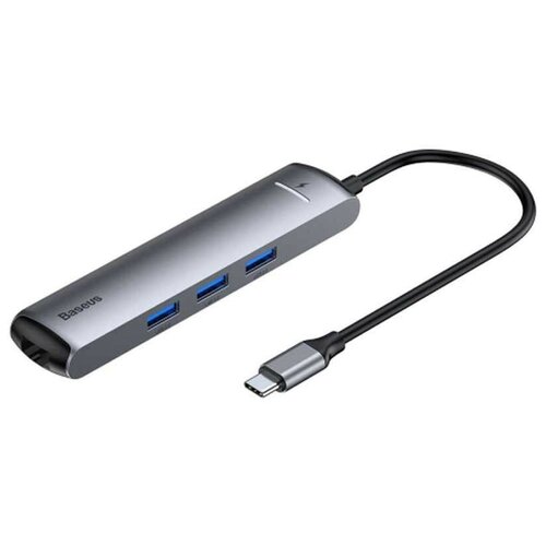 USB-концентратор Baseus Mechanical Eye (CAHUB-J) разъемов: 3 серый