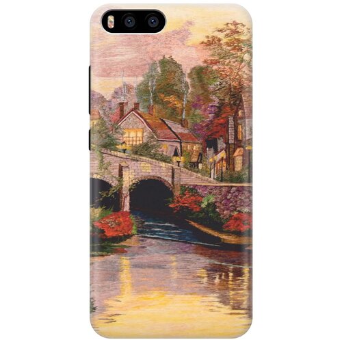 фото Cиликоновый чехол вид на живописный мост на xiaomi mi 6 / сяоми ми 6 re:pa