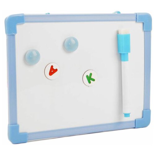 фото Доска для рисования детская школа талантов алфавит (3914168) голубой