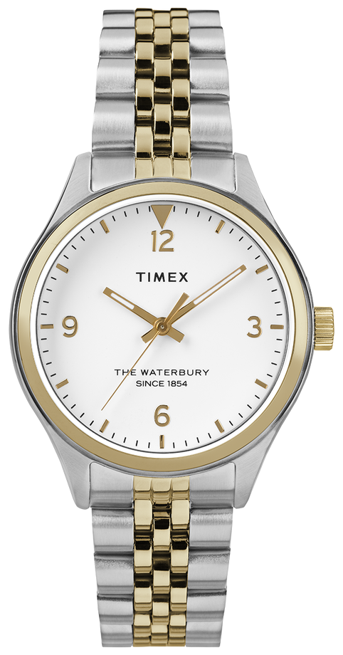 Наручные часы TIMEX Waterbury TW2R69500, белый, розовый
