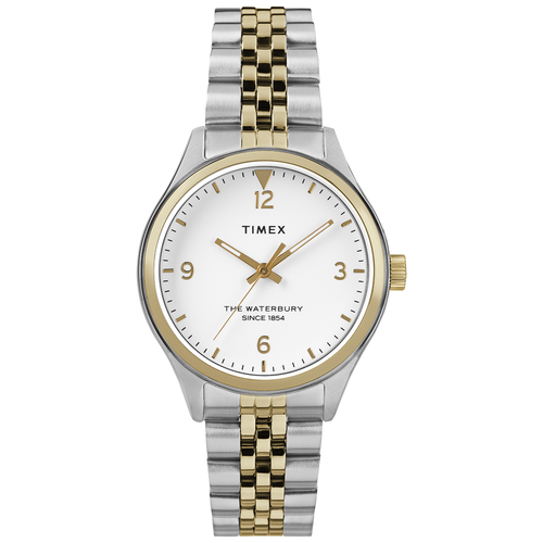 timex waterbury traditional Наручные часы TIMEX Waterbury TW2R69500, белый, розовый