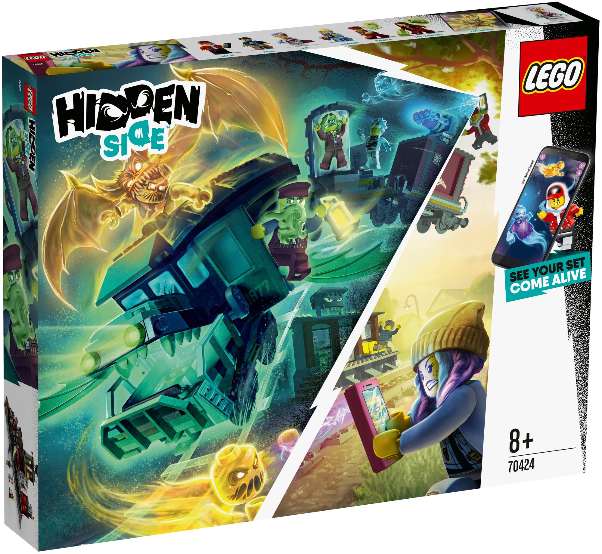 Конструктор LEGO Hidden Side 70424 Призрачный экспресс