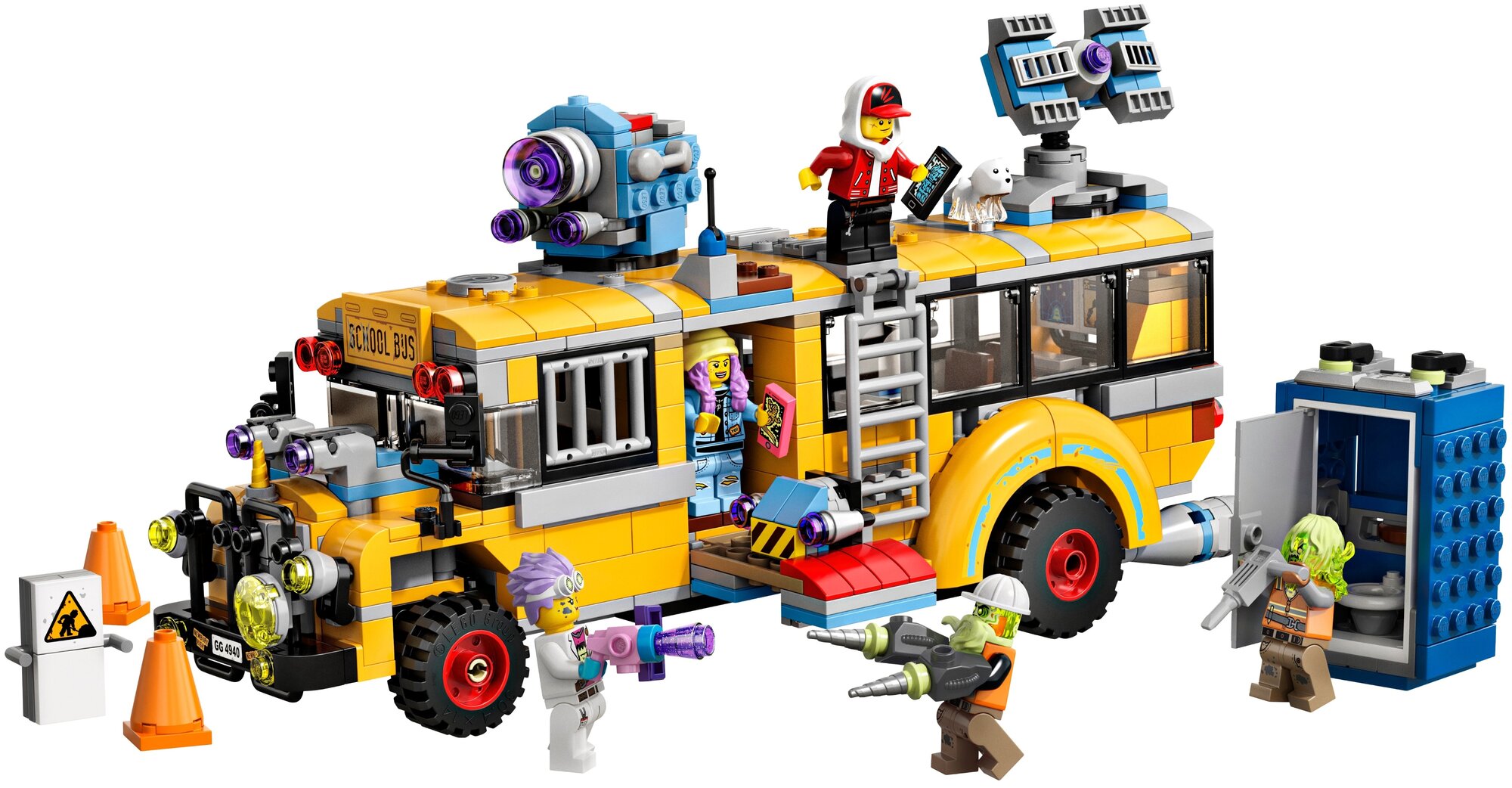 Конструктор Lego Hidden Side Автобус охотников за паранормальными явлениями 3000, 689 деталей (70423) - фото №3