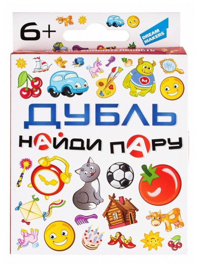 Карточная игра Dream Makers Дубль, Найди пару (2007H)