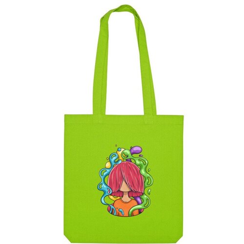 фото Сумка шоппер us basic, зеленый