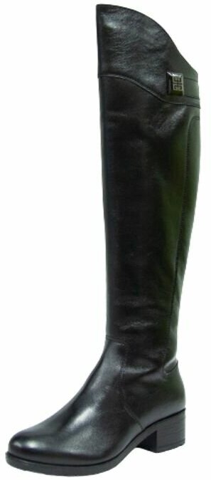 Сапоги  Francesco Donni, зимние, натуральная кожа, размер 39, черный