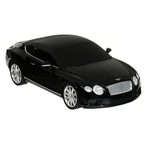 Легковой автомобиль Rastar Bentley Continental GT Speed (48600), 1:24, 20 см, черный легковой автомобиль технопарк bentley continental 67307 1 43 11 см серый