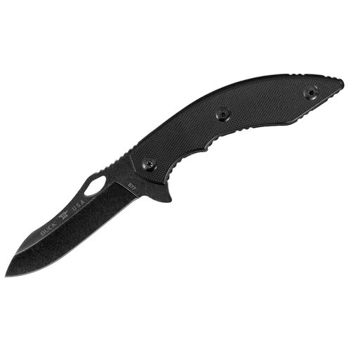 Нож фиксированный BUCK 877 Maverik черный нож bucklite max™ large buck 0679bks сталь 420hc рукоять alcryn® rubber резина
