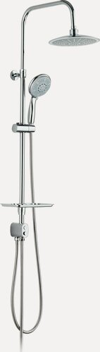 Изображение товара Душевая система ESKO ST1350 без смесителя телескопическая, цвет - хром