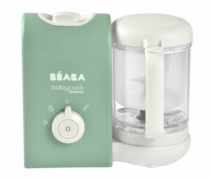 Пароварка блендер для детского питания 4-в-1 BEABA BABYCOOK EXPRESS, 2 режима приготовления детского питания и прикорма