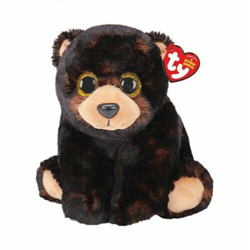 90288 TY Бурый медведь, 25 см ty inc мягкая игрушка beanie boo s пятнистый щенок muddles 25см ty inc 36487