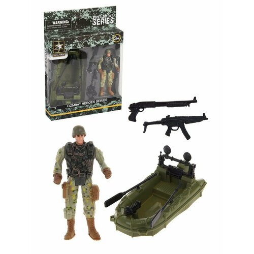 Набор Военный, 4 предмета, в ассорт, коробка игр набор полиция в ассорт коробка