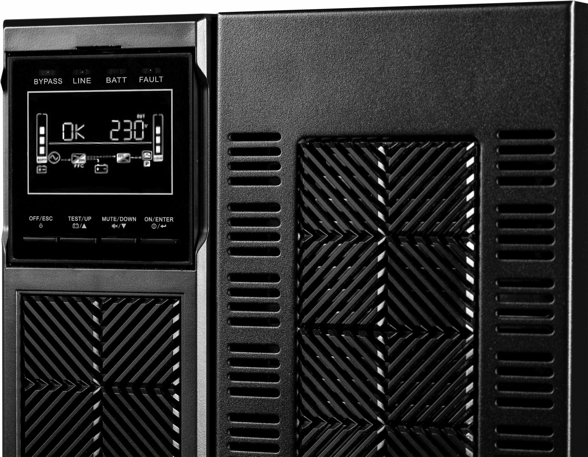 Источник бесперебойного питания Systeme Electriс Smart-Save Online SRT, 8000VA/8000W, On-Line, Extended-run, Rack 2U+3U(Tower convertible), LCD, Out: Hardwire, SNMP Intelligent Slot, USB, RS-232, Pre- Systeme Electric - фото №20