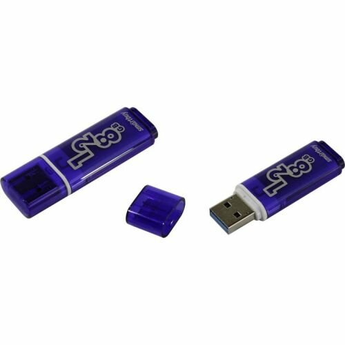 Smartbuy Glossy 64Gb (темно-синий) - фото №13