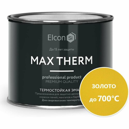 Термостойкая эмаль Elcon 00-00002912 растворитель elcon r 0 5 л