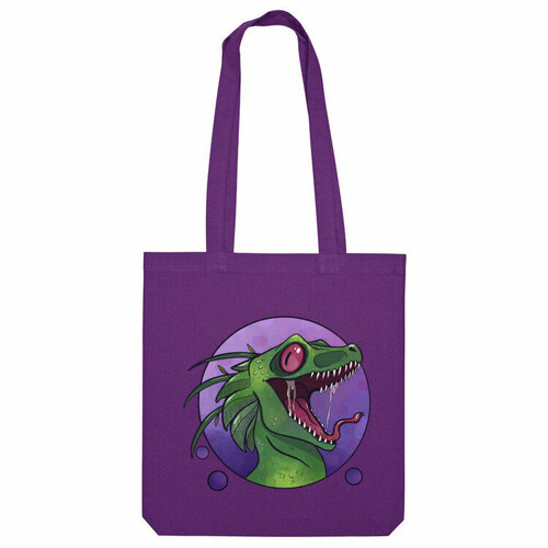 фото Сумка шоппер us basic, фиолетовый