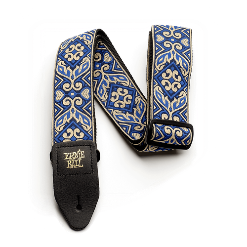 Гитарный ремень Ernie Ball 4165 Tribal Blue Jacquard гитарный ремень ernie ball 4161 tribal brown jacquard