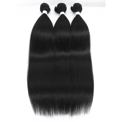 Биопротеиновые волосы (био-волосы) чёрные 85-90 см
