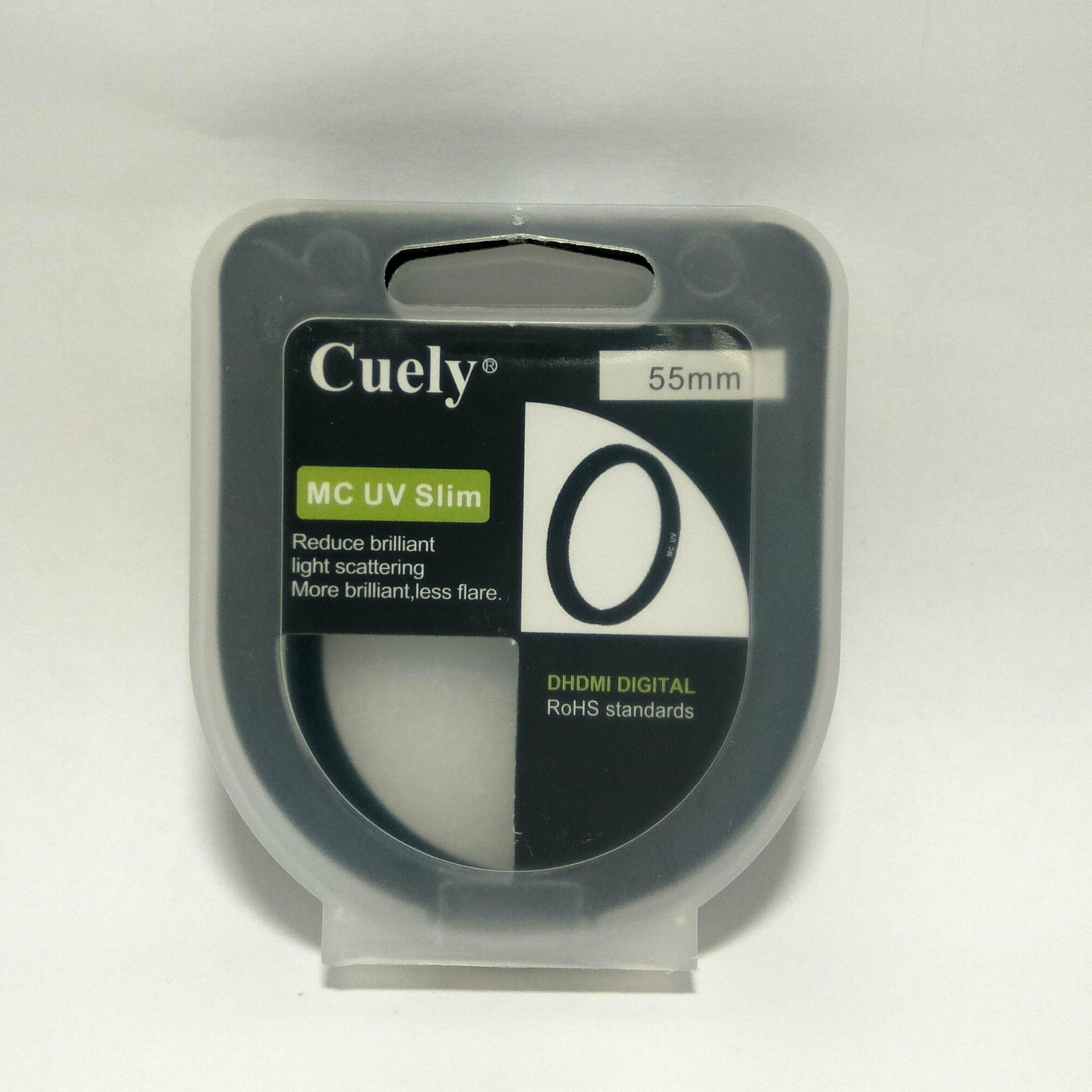 Ультрафиолетовый фильтр 55 мм, светофильтр Cuely MC UV Slim series, фильтр для объектива, для фотокамер