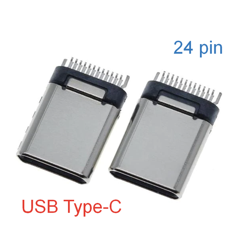 Штекер usb c (папа), 2 шт.