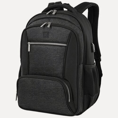 Изображение товара Рюкзак Brauberg 270751 URBAN универсальный с отделением для ноутбука серый/черный 46х30х18см