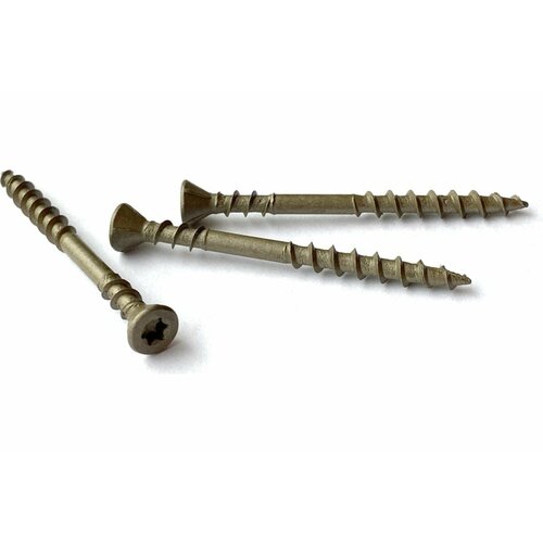 Camo Саморезы PREMIUM DECKING SCREW PROTECH 75X4.5мм C4 T20 350шт для монтажа террас и фасадов, с антикоррозийным покрытием арт.0368374 368374