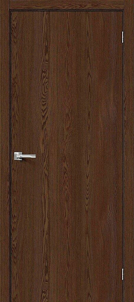 фото Дверь Браво-0 Brown Dreamline Mr.Wood Браво, Bravo 200*80 + коробка и наличники