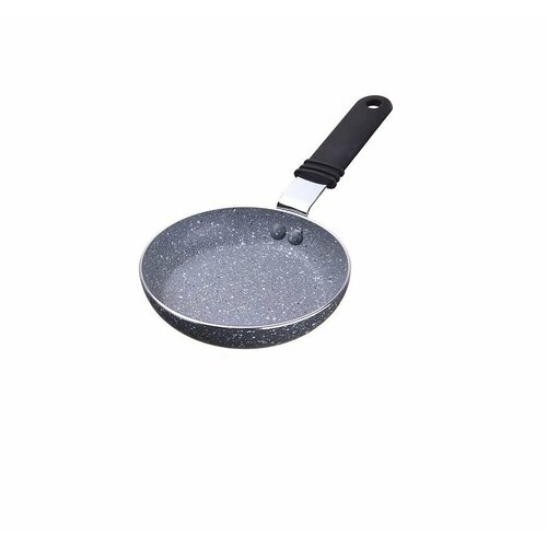 Сковорода 12 см антипригарное покрытие серый 1269₽