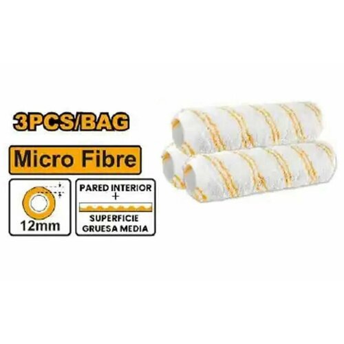 Набор валиков INGCO 230 мм 3 шт 560₽