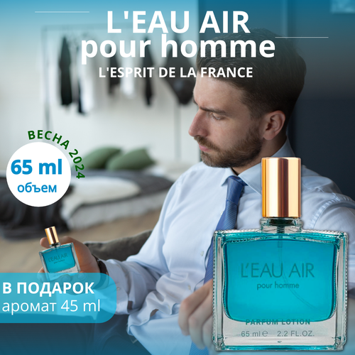 Духи Air pour homme парфюмерная вода / lotion 65 мл, L'Esprit de la France духи air pour homme парфюмерная вода lotion 65 мл l esprit de la france